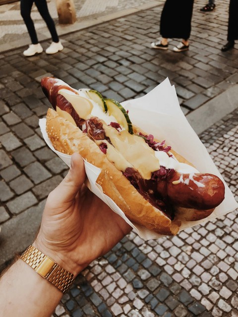 Hot dog en Berlín