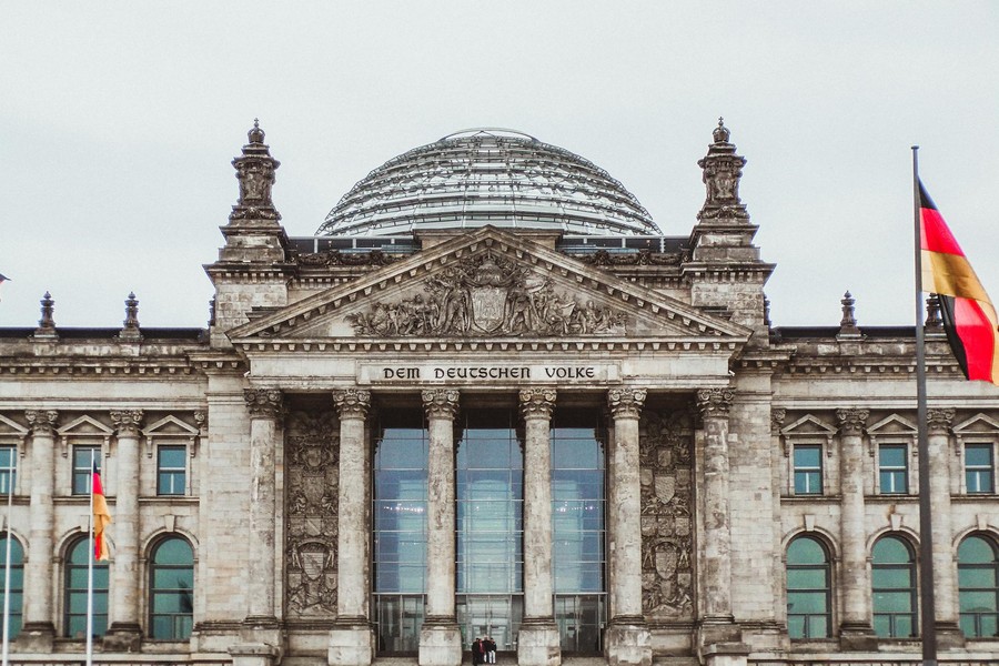 Reichstag en Berlín